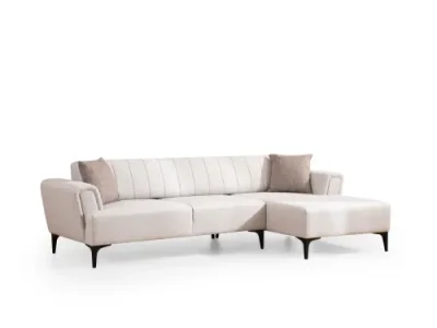 Detail produktu Rohová sedacia súprava Hamlet 270 cm ecru pravá