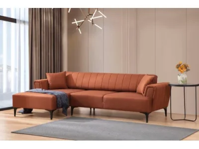 Detail produktu Rohová sedacia súprava Hamlet 270 cm tehlová ľavá