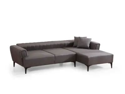 Detail produktu Rohová sedacia súprava Hamlet 270 cm tmavosivá pravá