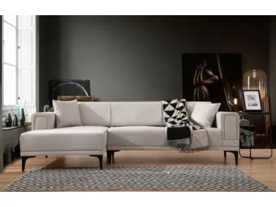 Detail produktu Rohová sedacia súprava Horizon 250 cm ecru ľavá