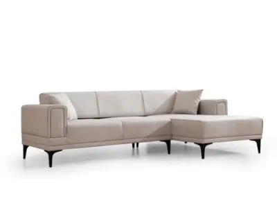 Detail produktu Rohová sedacia súprava Horizon 250 cm ecru pravá