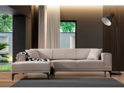 Detail produktu Rohová sedacia súprava Horizon 250 cm svetlohnedá ľavá