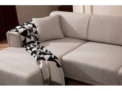 Detail produktu Rohová sedacia súprava Horizon 250 cm svetlohnedá ľavá