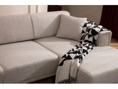 Detail produktu Rohová sedacia súprava Horizon 250 cm svetlohnedá pravá