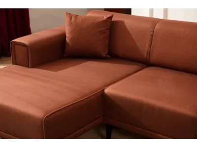 Detail produktu Rohová sedacia súprava Horizon 250 cm tehlová ľavá
