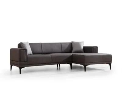 Detail produktu Rohová sedacia súprava Horizon 250 cm tmavosivá pravá