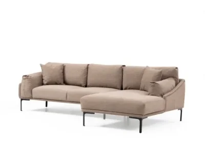 Detail produktu Rohová sedacia súprava Leo 255 cm mocha pravá