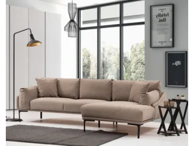 Detail produktu Rohová sedacia súprava Leo 255 cm mocha pravá