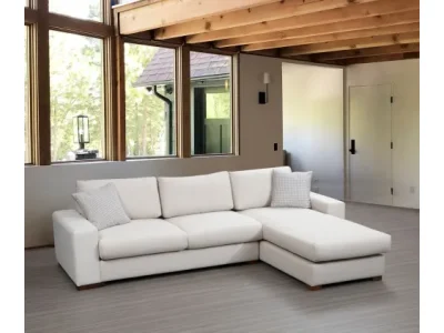 Rohová sedacia súprava Loop 270 cm béžová pravá