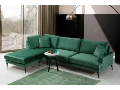 Detail produktu Rohová sedacia súprava Papira 283 cm zelená ľavá