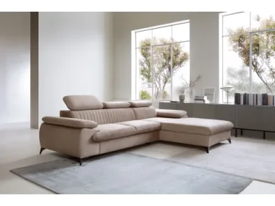 Detail produktu Rohová sedacia súprava Pás béžová pravá