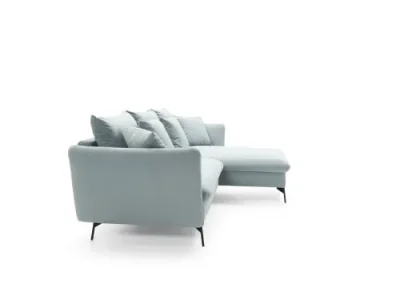 Detail produktu Rohová sedacia súprava Viton modrá pravá