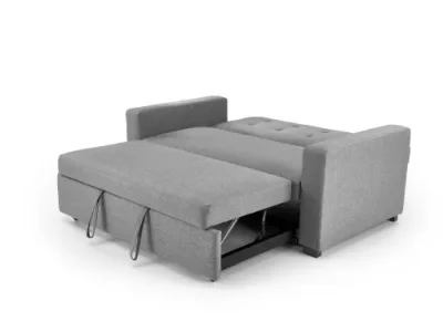 Detail produktu Rozkladacia dvojmiestna pohovka Paulinio sivá