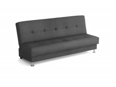 Rozkladacia trojmiestna pohovka Dream 195 cm sivá