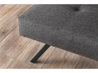 Detail produktu Rozkladacia trojmiestna pohovka Zola 180 cm sivá