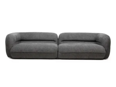 Detail produktu Štvormiestna pohovka Luvio 294 cm sivá