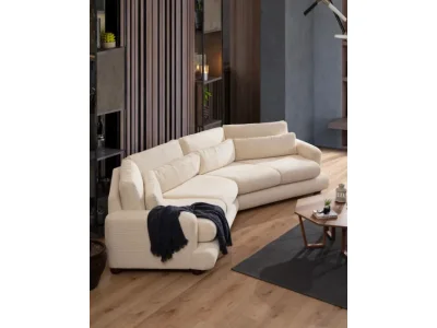 Detail produktu Štvormiestna pohovka River 330 cm ľavá béžová