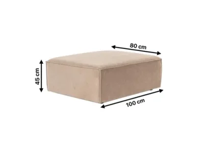 Detail produktu Taburet SORA 100 cm cappuccino