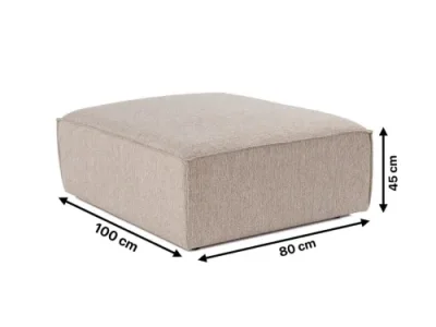 Detail produktu Taburet SORA 100 cm pieskovo hnedý