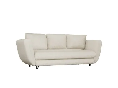 Detail produktu Trojmiestna rozkladacia pohovka Saris 248 cm béžová/čierna