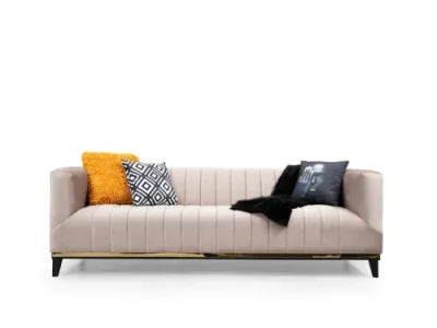 Trojmiestna pohovka Bellino 222 cm béžová