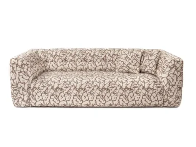 Detail produktu Trojmiestna pohovka Cady 235 cm béžová so vzorom
