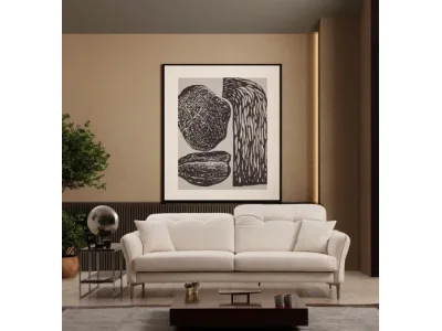 Detail produktu Trojmiestna pohovka Costor 230 cm krémová