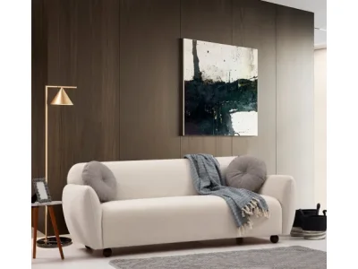 Detail produktu Trojmiestna pohovka Eddy 223 cm krémová