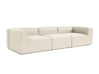 Trojmiestna pohovka Fora 296 cm ecru