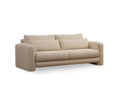 Trojmiestna pohovka Lily 215 cm béžová