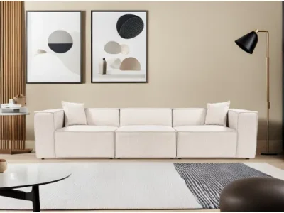 Detail produktu Trojmiestna pohovka Lora 303 cm béžovo-hnedá