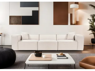 Detail produktu Trojmiestna pohovka Lora 303 cm béžovo-hnedá