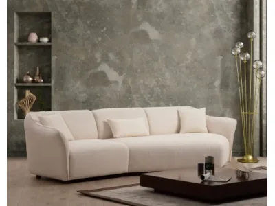 Detail produktu Trojmiestna pohovka Mentis 288 cm krémová