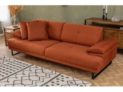 Detail produktu Trojmiestna pohovka Mustang 239 cm oranžová