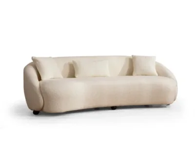 Detail produktu Trojmiestna pohovka Napoli 230 cm boucle krémová