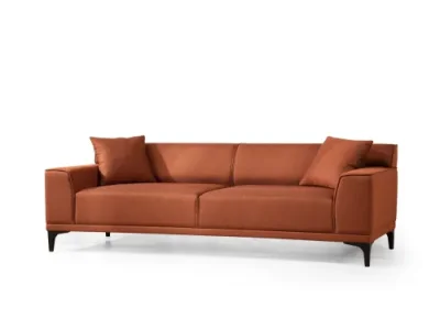 Trojmiestna pohovka Petra 212 cm oranžová