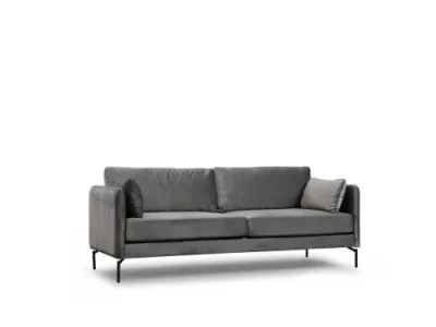 Detail produktu Trojmiestna pohovka Sino 217 cm sivá