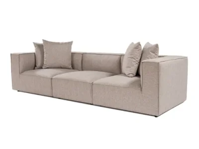 Detail produktu Trojmiestna pohovka Sora 325 cm pieskovo béžová