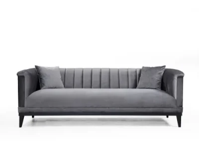 Trojmiestna pohovka Trendy 225 cm tmavosivá