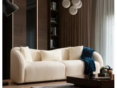 Detail produktu Trojmiestna pohovka Venedik 236 cm krémová