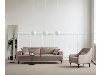 Detail produktu Trojmiestna rozkladacia pohovka Astana 234 cm béžová