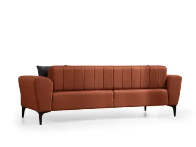 Detail produktu Trojmiestna rozkladacia pohovka Hamlet 230 cm tehlovo oranžová