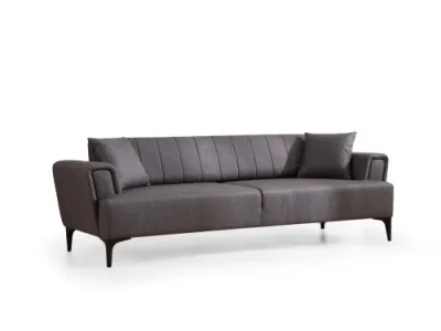 Trojmiestna rozkladacia pohovka Hamlet 230 cm tmavosivá