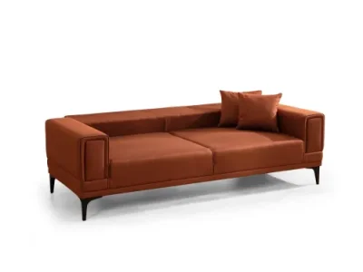 Detail produktu Trojmiestna rozkladacia pohovka Horizon 230 cm tehlovo oranžová