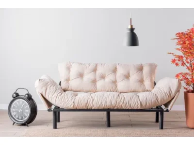 Detail produktu Trojmiestna rozkladacia pohovka Nitta 185 cm krémová