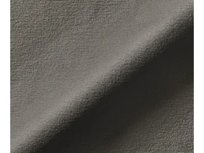 Detail produktu DELIFE Lounge kreslo Nova 88x88 cm bouclé mäkký tmavobéžová