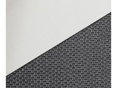 Detail produktu DELIFE Pohovka v tvare U Clovis XL biela čierna modulárna