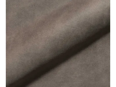 Detail produktu DELIFE Lounge kreslo Nova 88x88 cm mikrovlákno taupe vintage