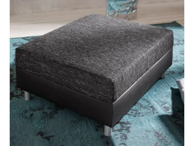 Detail produktu DELIFE Taburet Clovis B98 x T83 čierna modul umelá koža