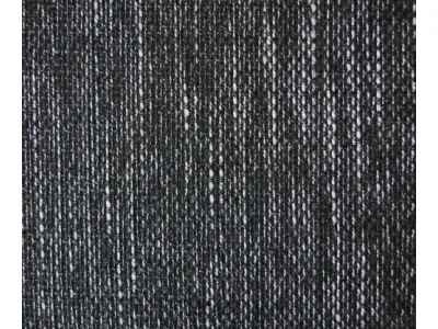 Detail produktu DELIFE Taburet Clovis B98 x T83 biela čierna modulárny štruktúrovaná látka